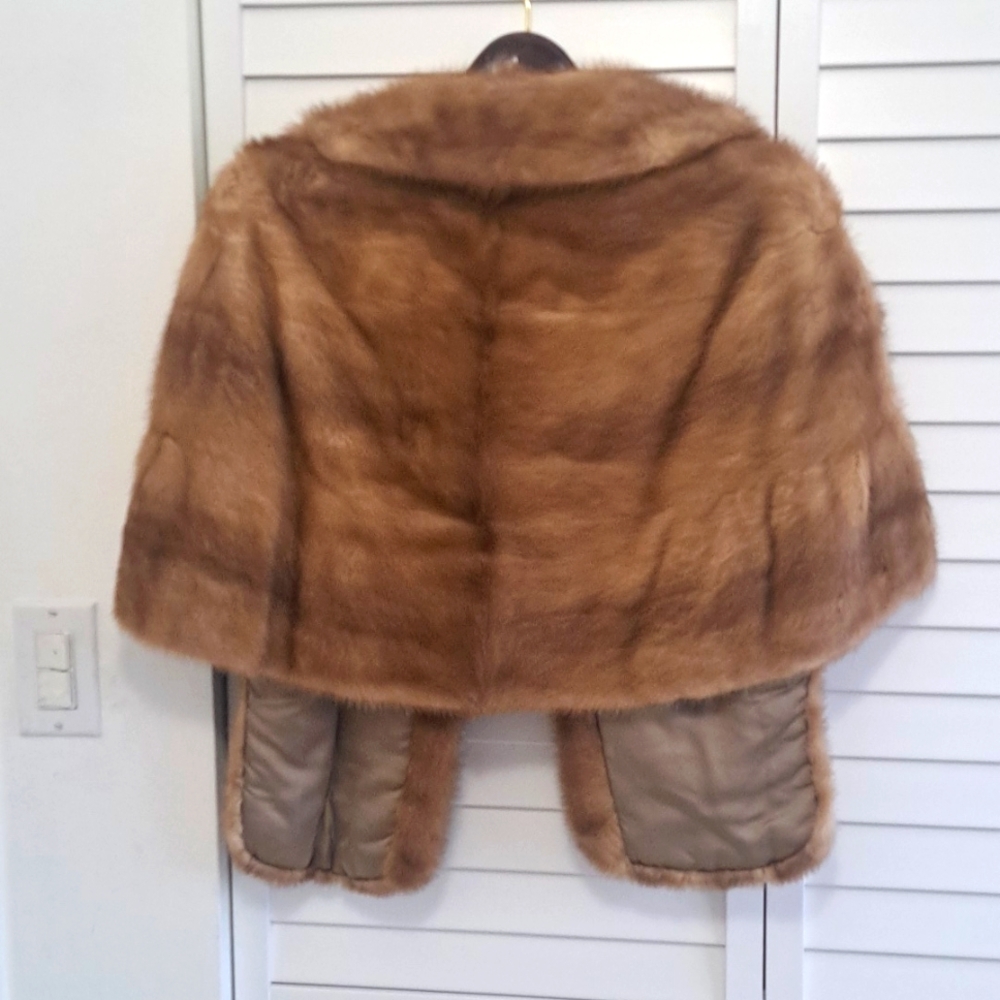 Gorgeous Authentic Real Mink Fur 1960s - Picture 6 of 8